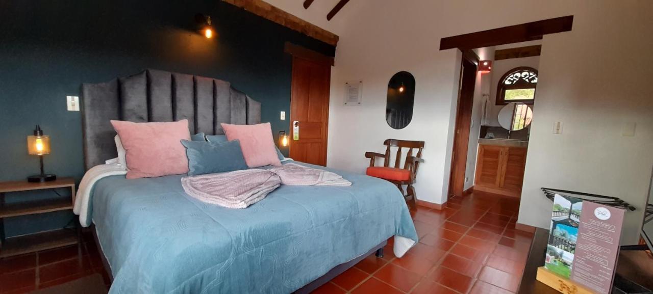 Casa Hotel San Pedro Вилья-де-Лейва Экстерьер фото