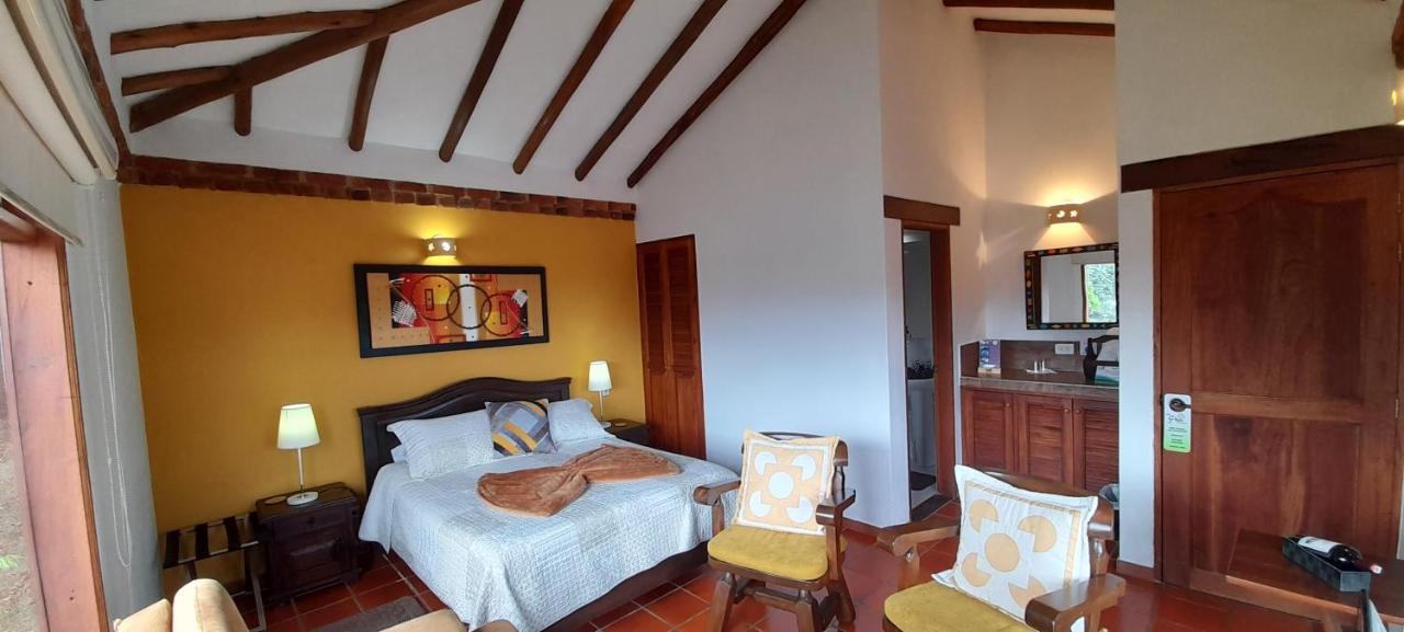 Casa Hotel San Pedro Вилья-де-Лейва Экстерьер фото